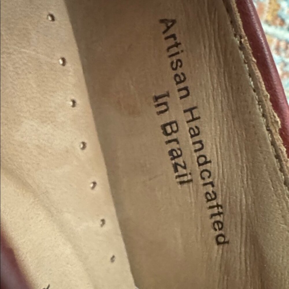 Lucchese Karmen loafers made from caiman leather chocolate 9 - Picture 11 of 11